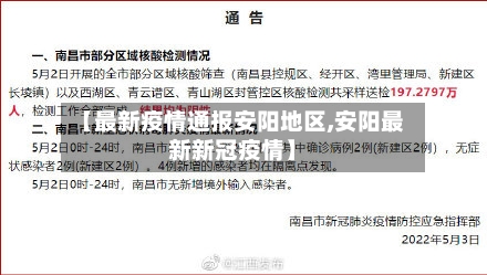 【最新疫情通报安阳地区,安阳最新新冠疫情】