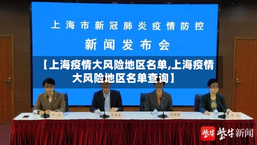 【上海疫情大风险地区名单,上海疫情大风险地区名单查询】