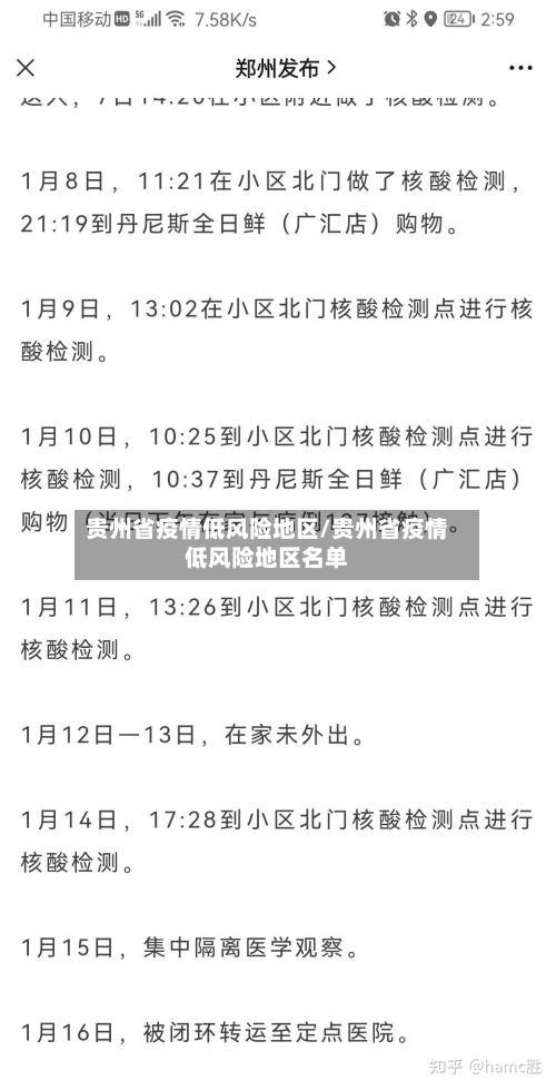 贵州省疫情低风险地区/贵州省疫情低风险地区名单